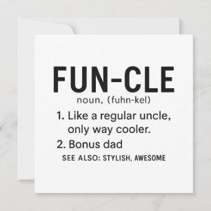 Carte Oncle Anniversaire