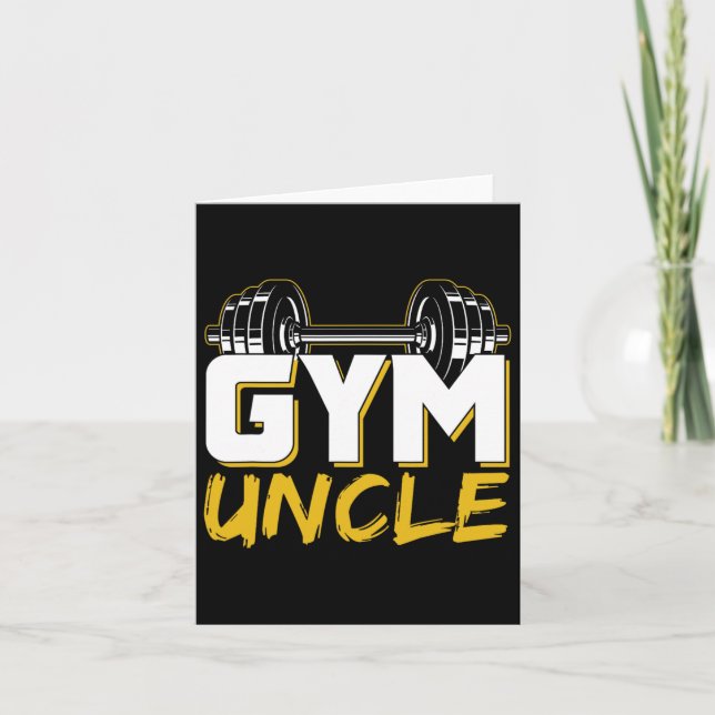 Carte Oncle de gym (Devant)