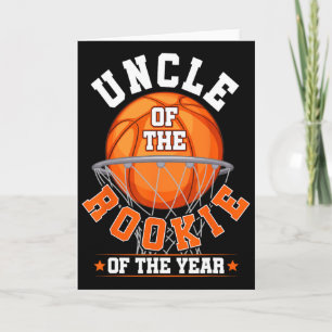 Carte Oncle de Rookie 1er Anniversaire Sketll Famille As
