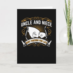Carte Oncle Et Nièce Meilleurs Amis De La Vie   Drôle ca