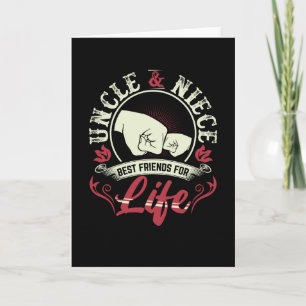Carte Oncle Et Nièce Meilleurs Amis De La Vie Drôle ca