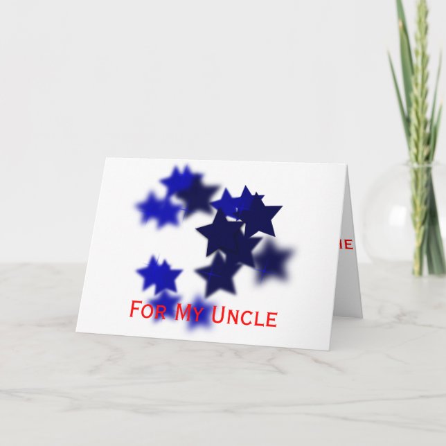 Carte Oncle fier (Devant)