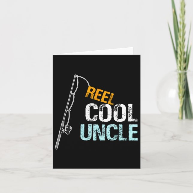 Carte Oncle vraiment cool Graphique Cadeau de Tante ou d (Devant)