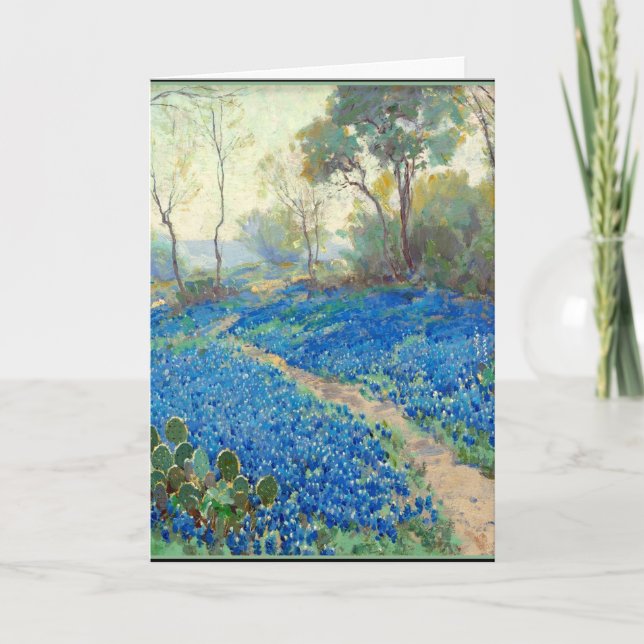 Carte Onderdonk - A Hillside of Bluebonnets - Texas (Devant)