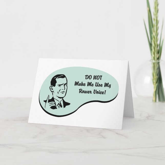 Carte Onduler la voix (Devant)