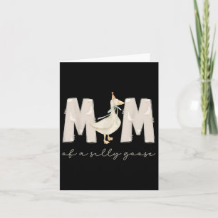 Carte One Silly Goose Mama 1er Anniversaire Famille 202