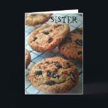 CARTE ONE SMART COOKIE SISTER-BIRTHDAY<br><div class="desc">I think this cookie card is FUN and so ADORABLE of a way to say HAPPY BIRTHDAY TO YOUR SIS,  and,  if she's a baker = even better :)</div>