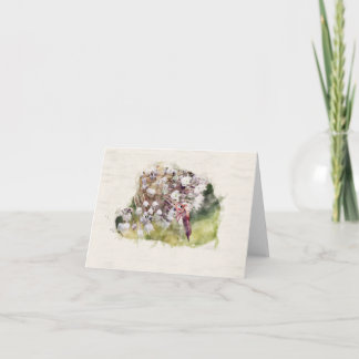 Carte Onion Flower