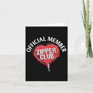 Carte Open Heart Chirurgie Officielle Zipper Club Membre