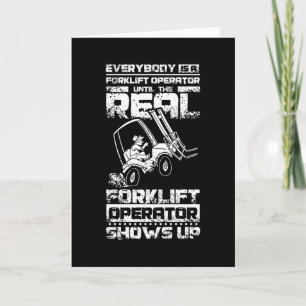 Carte Opérateur de Funny Forklift