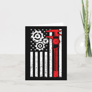 Carte Opérateur de machines-outils patriotiques machinis