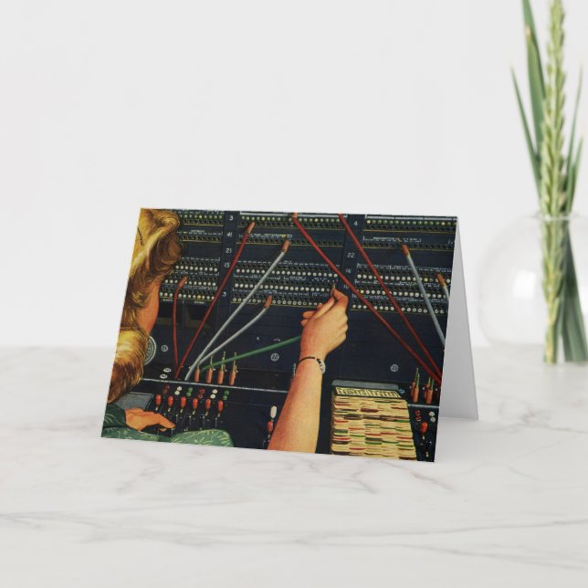 Carte Opérateur de tableau de bord téléphonique, entrepr (Devant)