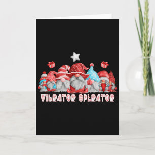 Carte Opérateur de vibrateur Emploi Gnome de Noël Ck à l