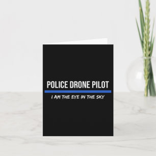 Carte Opérateur pilote de drone de police
