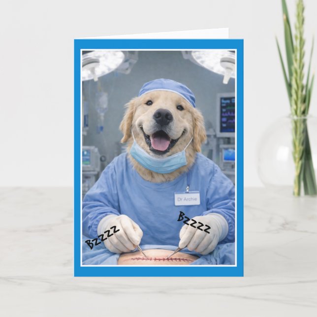 Carte Operation Bzzzz Get Well Card SD-1 (Devant)