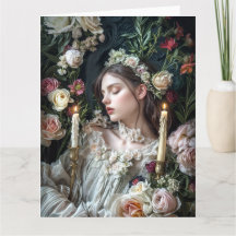 Carte "Ophelia" de la collection Spring Victorian 