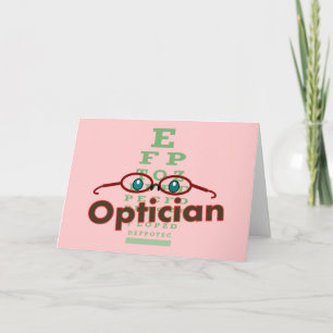 Carte Opticien—Cadeaux de l'oeil