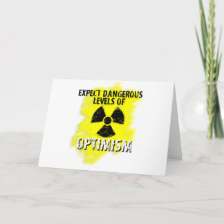 Carte Optimisme dangereux