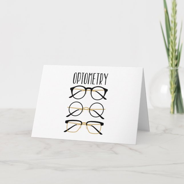 Carte Optométrie (Devant)