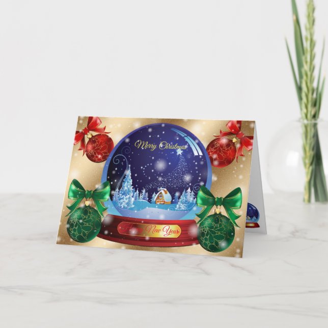 Carte Or d'hiver (Devant)