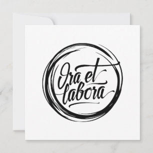 Carte Ora et labora