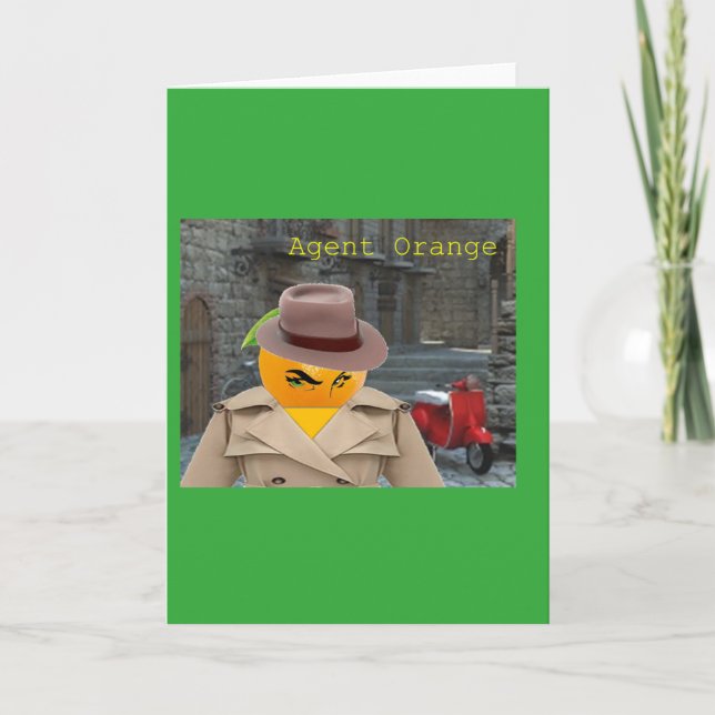 Carte Orange, agent de guerre du Viet Nam (Devant)