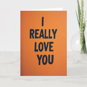 Carte Orange Amour Romantique