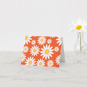 Carte Orange Daisy