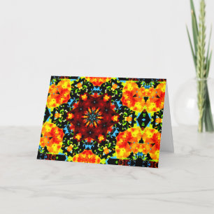 Carte Orange floral