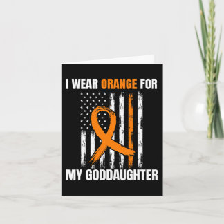 Carte Orange Godgirl Leukémie Produits de sensibilisatio