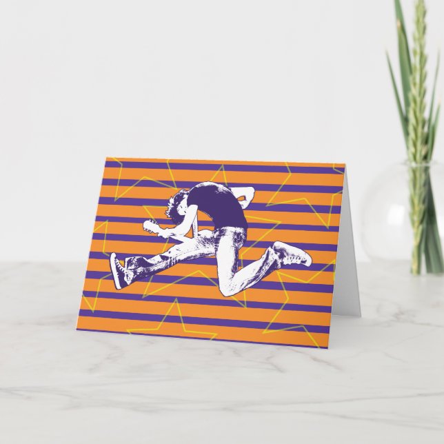 Carte Orange Purple Superstar (Devant)