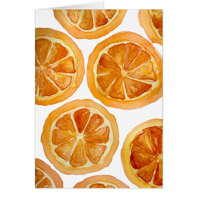 Carte Oranges (Devant)