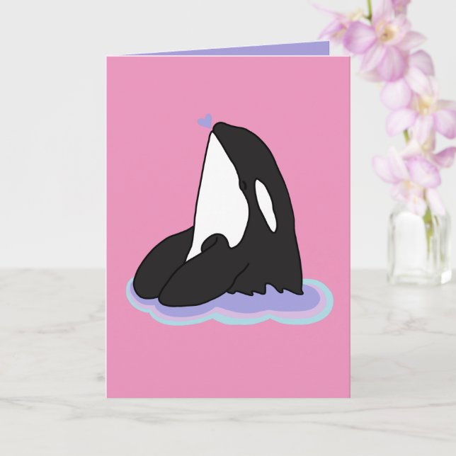 Carte Orca Valentines (Orchidée)