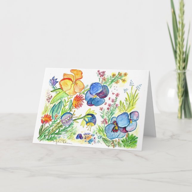 Carte Orchidée 16 (Devant)