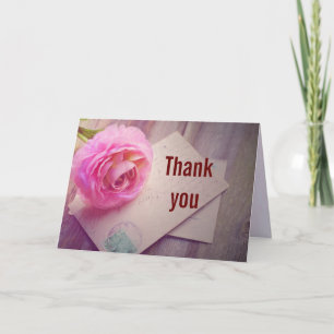 Carte orchidée Merci