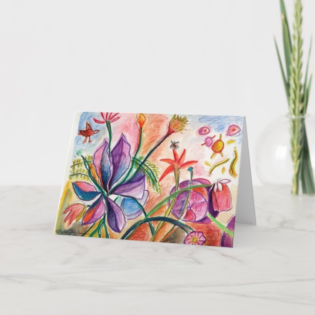 Carte Orchidées (Devant)