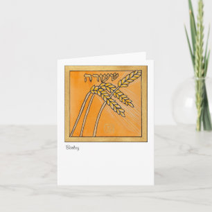 Carte Orge, une des sept espèces de l'Israël