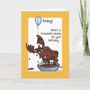 Cartes Humour Chocolat D Anniversaire Zazzle Fr