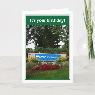 Carte Ortho Docs Dental Funny Jewish Birthday Card