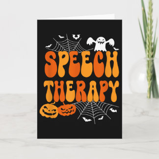 Carte Orthophonie Thérapie de la parole Pathologie du la
