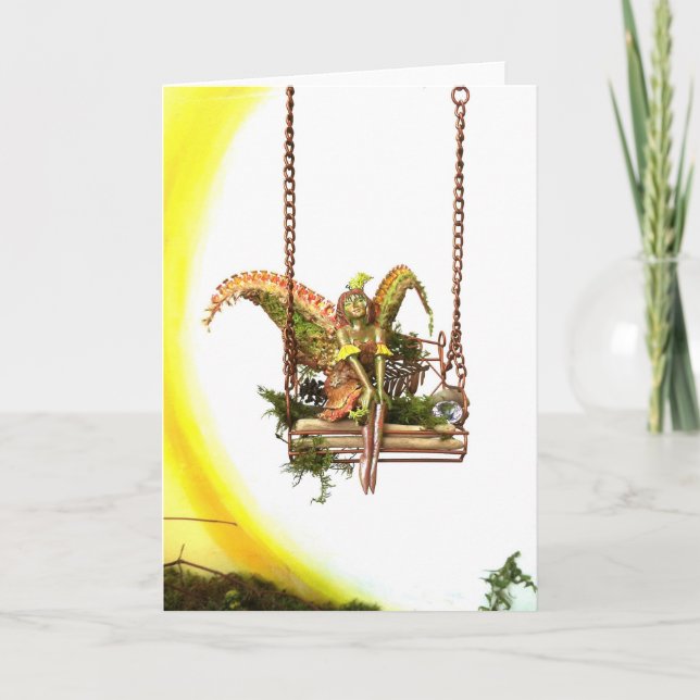 Carte Oscillation féerique, vide (Devant)