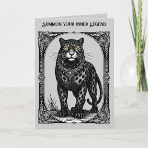 Carte Ose Ars Goetia Démon Léopard