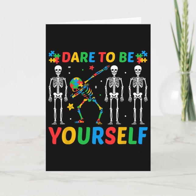 Carte Osez être vous-même Autisme  (Devant)
