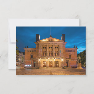 Carte Oslo du théâtre national