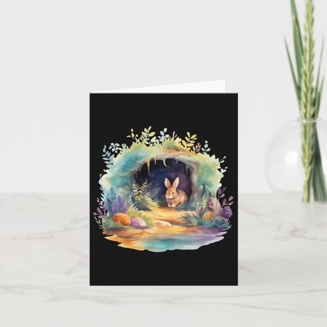 Carte Ostara de Pâques Eostre Pagan Witchcraft Mois de p (Devant)