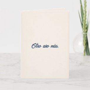 Carte Otro Año Más Papa