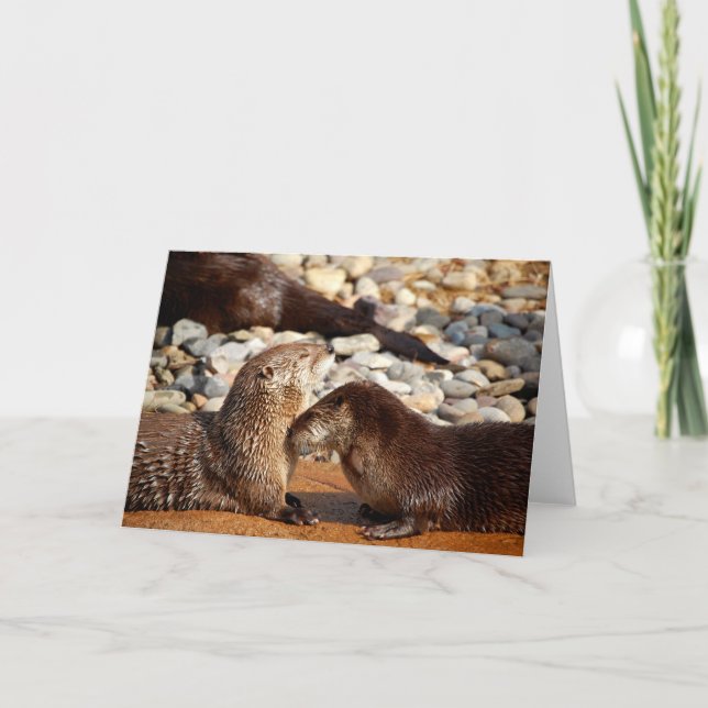 Carte Otter Love (Devant)