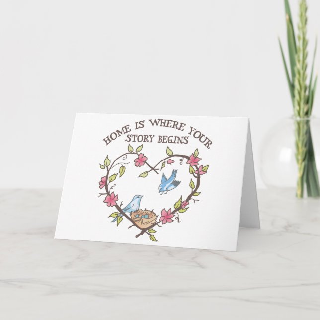 Carte Où commence votre histoire (Devant)