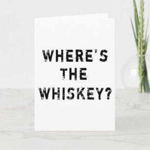 Carte Où est le Whiskey