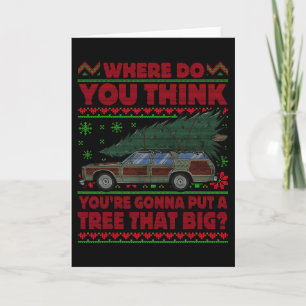 Carte Où pensez-vous que vous allez mettre un arbre qui